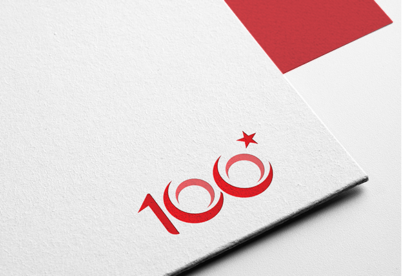 100. Yıl logo tasarımı